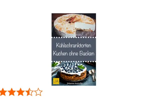 Zwei leckere Kuchen ohne Backen: eine cremige Torte mit Zimtdekor und eine beerige Variante. Perfekt für heiße Tage!