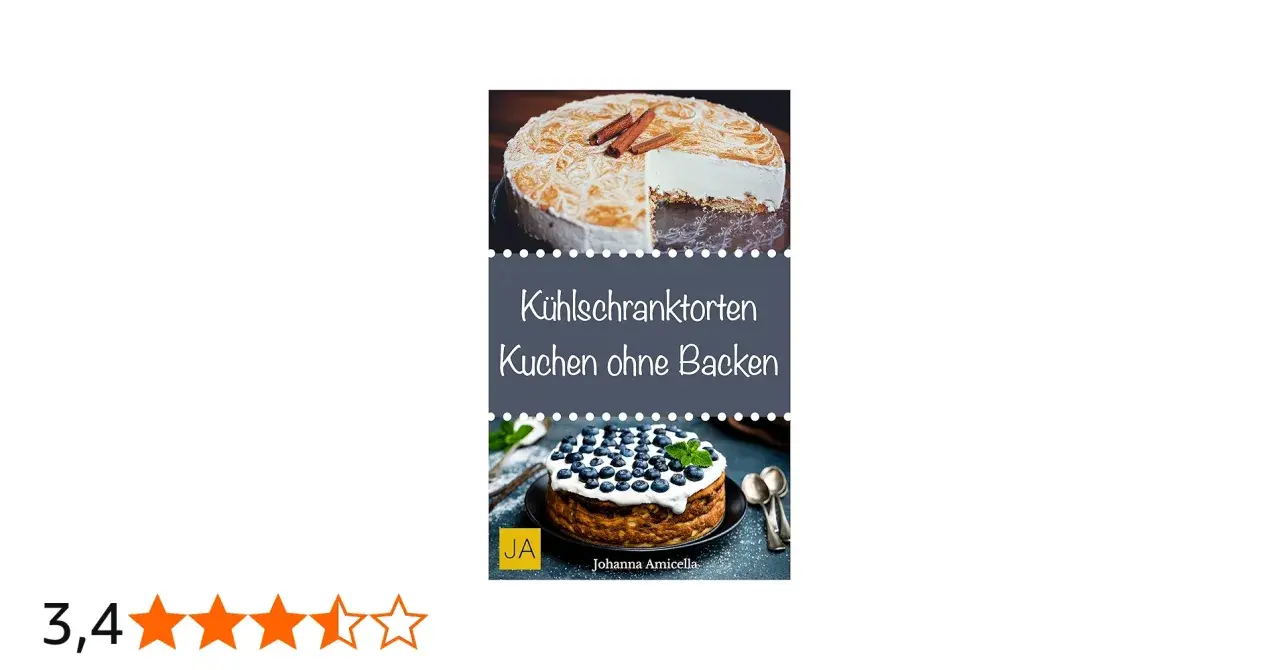 Zwei leckere Kuchen ohne Backen: eine cremige Torte mit Zimtdekor und eine beerige Variante. Perfekt für heiße Tage!